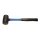 BGS Gummihammer | Fiberglasstiel | schwarzer Kopf | Ø 50mm | 280g