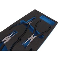 BGS 1/3 Werkstattwageneinlage: Sprengringzangensatz, 4-tlg.