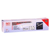 BGS Maulringschlüssel-Satz, 6-19 mm, 8 Teilig